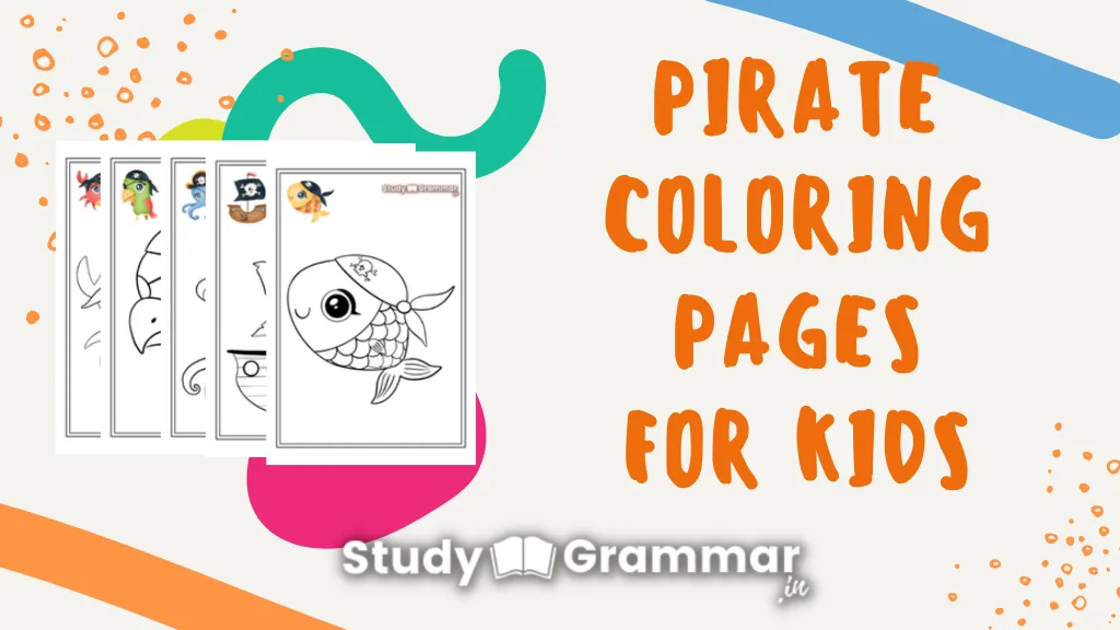 Free Pirate Coloring Pages [PDF] For Kids